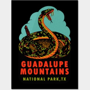 Guadalupe Mountains National Park Texas Vintage Posters and Art